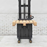1000kg Full Auto Electric Pallet Fork Stacker 1.6m Lift