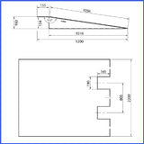 5.5Tonne Capacity Container Ramp | QualityJack