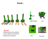 700kg Smart Portable Self Lift & Loading Full Electric Stacker Lifter