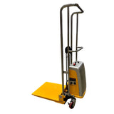 Semi Electric Platform & Fork Stacker Lifter Capacity 400Kg