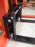 1500Kg Semi Auto Electric Fork Straddle Leg Stacker 3.0m Lift