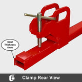 1800kg Front End Bucket Loader Clamp on Fork Extensions