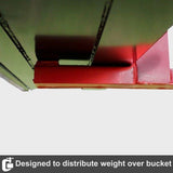 1800kg Front End Bucket Loader Clamp on Fork Extensions