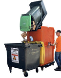 WBT-M-GATE Lift-N-Tip Wheelie Bin Tipper