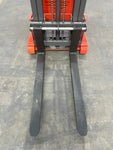 600Kg Fully Powered Electric Pedestrian forklift Counterbalance Pallet Stacker