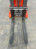 600Kg Fully Powered Electric Pedestrian forklift Counterbalance Pallet Stacker