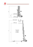 300Kg Heavy Duty Manual Duct Lifter 