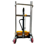 400kg Rated Manual Platform Stacker with Removable Platform