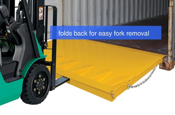 8T Self Levelling Forklift Container Ramp – Industrial Solution Australia