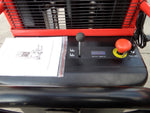 1.5T Semi Auto Electric Fork Straddle Leg Fork Stacker Lifter 3.0m Lift