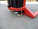 1.5T Semi Auto Electric Fork Straddle Leg Fork Stacker Lifter 3.0m Lift
