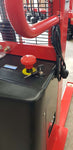 1.5T Heavy Duty Semi Auto Electric Fork Standard Leg Stacker 3.0m Lift