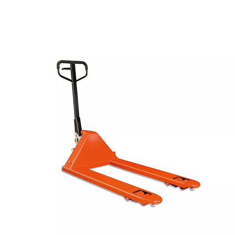 2.5T Low Profile Manual Pallet Jack Truck Narrow Fork Width 550mm