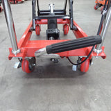 800kg Manual Scissor Lift Table lift 1m High