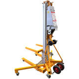 Aluminium Aerial Work Platform Trolley Duct Lifter Capacity 300Kg