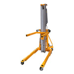 Aluminium Aerial Work Platform Trolley Duct Lifter Capacity 300Kg