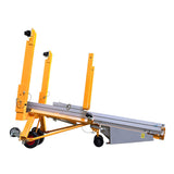 Aluminium Aerial Work Platform Trolley Duct Lifter Capacity 350Kg