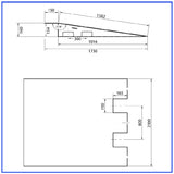 8.0T Capacity Container Ramp | QualityJack