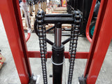 1.5Ton Manual Straddle Leg Pallet Stacker Lifter 1.6m