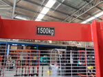 1.5Ton Manual Straddle Leg Pallet Stacker Lifter 1.6m