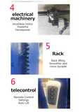 1000kg Semi Electric Portable Self Loading Stacker Pallet Lifter Forklift 1.3m