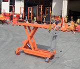 800kg Manual Scissor Lift Table lift 1m High