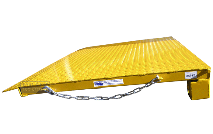 Crn8 Container Ramp 8T Self Levelling Forklift Container Ramp – Industrial Solution Australia