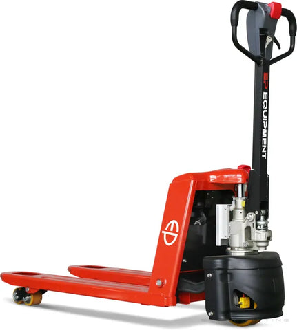 1.5T Semi Electric Pallet Jack Truck Standard 685mm Fork Width