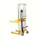 400Kg Manual Platform & Adjustable Fork Stacker Lifting 1700MM 