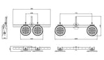 Glass Trolley Lifter 180kg Load Capacity