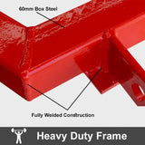 Heavy Duty 5ft Disc Harrow Cultivator Frame | QualityJack