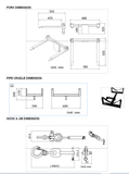 Multi Purpose Material Lifter Trolley Capacity 180kg