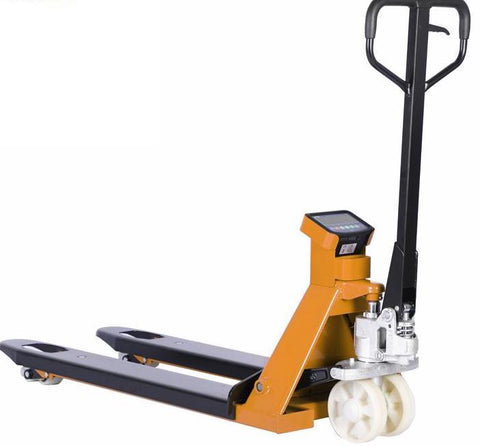 2.5T Hand Pallet Jack with Scales With printer Fork width 690mm wide