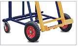 Manual Wheelie Bin Lifter Capacity 100kg Lifting 1500mm 