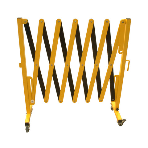 3 Metre Expanding Barrier Yellow & Black