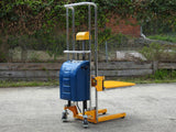 Semi Electric Fork Platform Stacker 400Kg