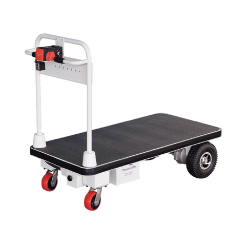 Fully Electric Powered Flatbed Trolley Cart 500Kg
