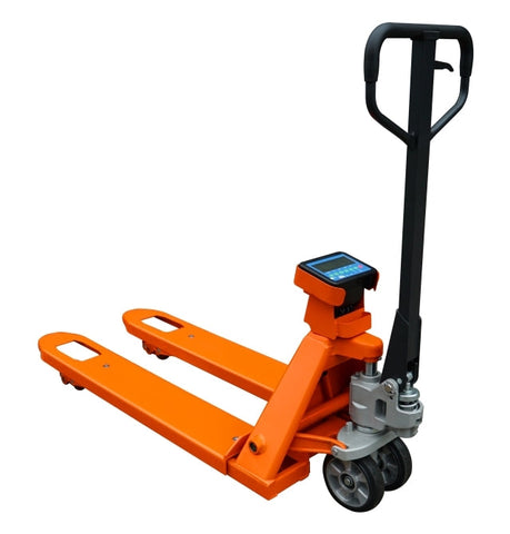 2.0T Manual Hand Pallet Jack Truck With Scales 692mm Fork width