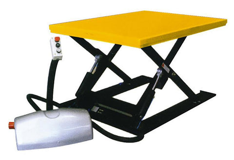 Low Profile Electric Scissor Lift Table 1000Kg Capacity 