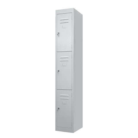 3 Door Industrial Metal Locker Storage | Industrial Solution ...