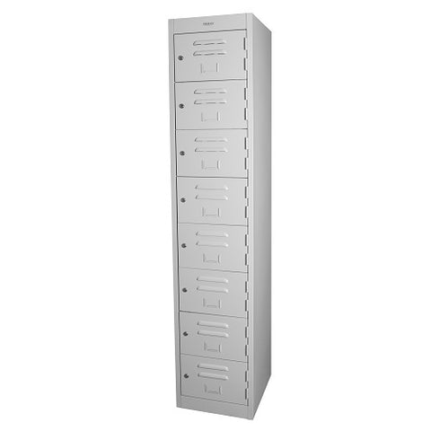 8 Door Industrial Metal Locker Storage