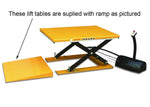 Low Profile Electric Pallet Lift Table 2000kg 