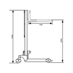 Multi Purpose Foldable Aluminium Lightweight Material Lifting Trolley