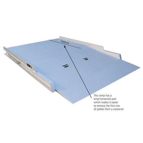 8 Tonne Heavy Duty Extra Long One Piece Container Ramp 
