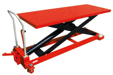 Manual Extra Large Scissor Lifter Table Lifter Capacity 1000Kg - Quality Jack