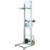 Mini Aluminium Hand Stacker 90Kg Lift 1500mm