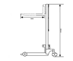 150Kg Powered Stacker Lifter Transporter High 1420mm - Quality Jack