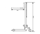 150Kg Powered Stacker Lifter Transporter High 1420mm - Quality Jack