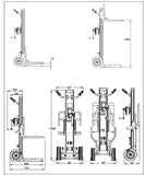 Multi Purpose Foldable Aluminium Lightweight Material Lifting Trolley