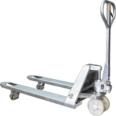 2.5T Galvanised Pallet Jack Truck 685mm wide | QualityJack